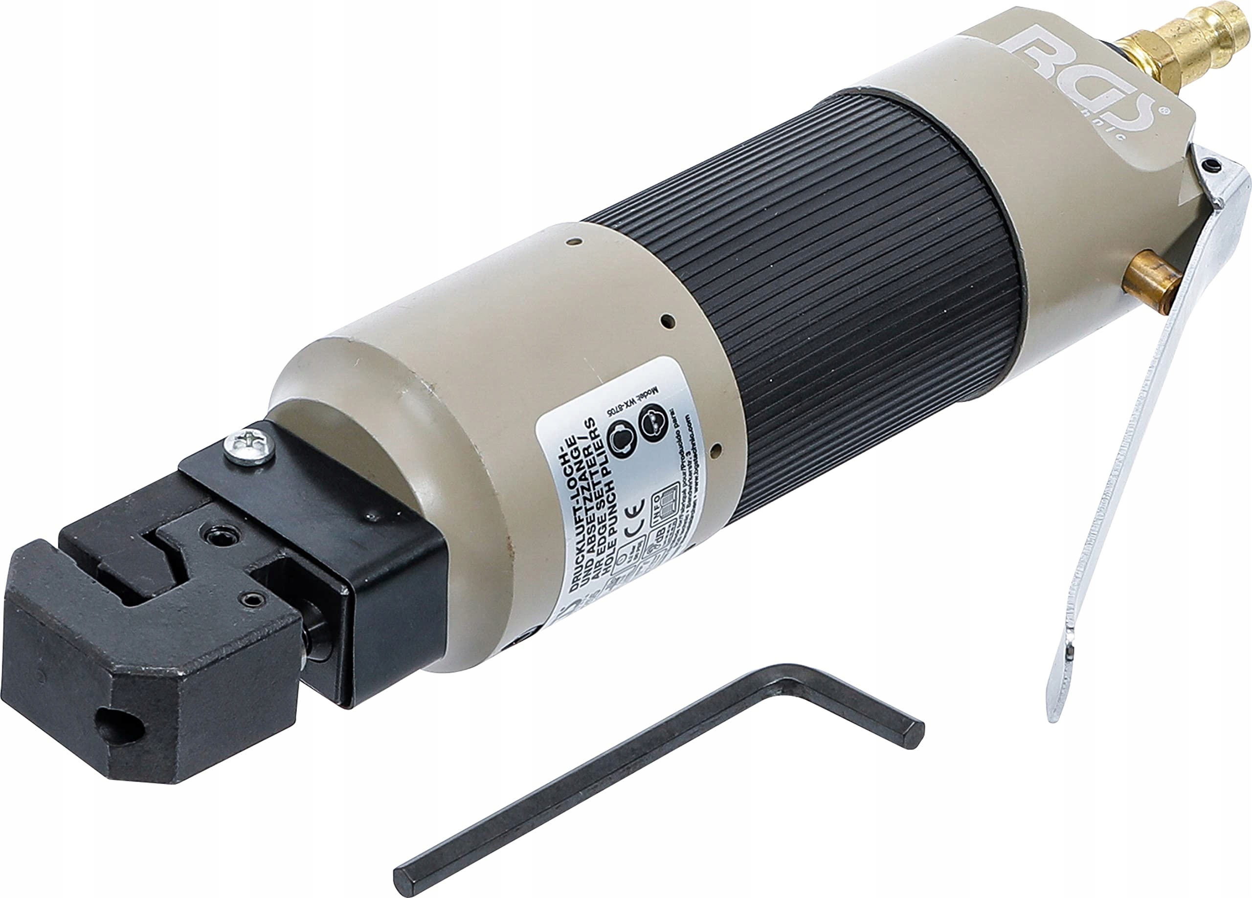 Bgs Technic b.3255 Pneumatická ohýbačka-dierovačka, kliešte