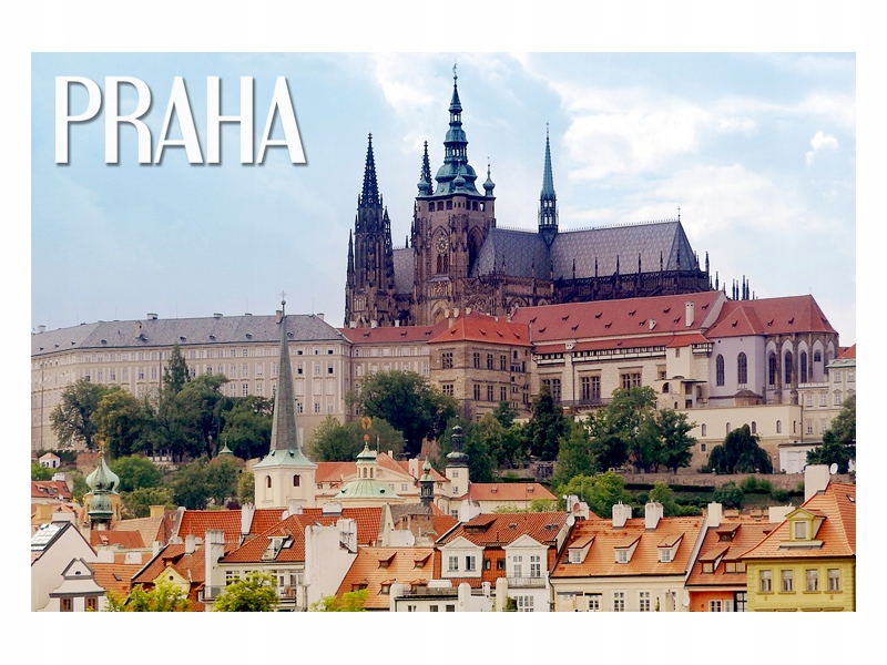 

Praga Zabytki Architektura Magnes na lodówkę