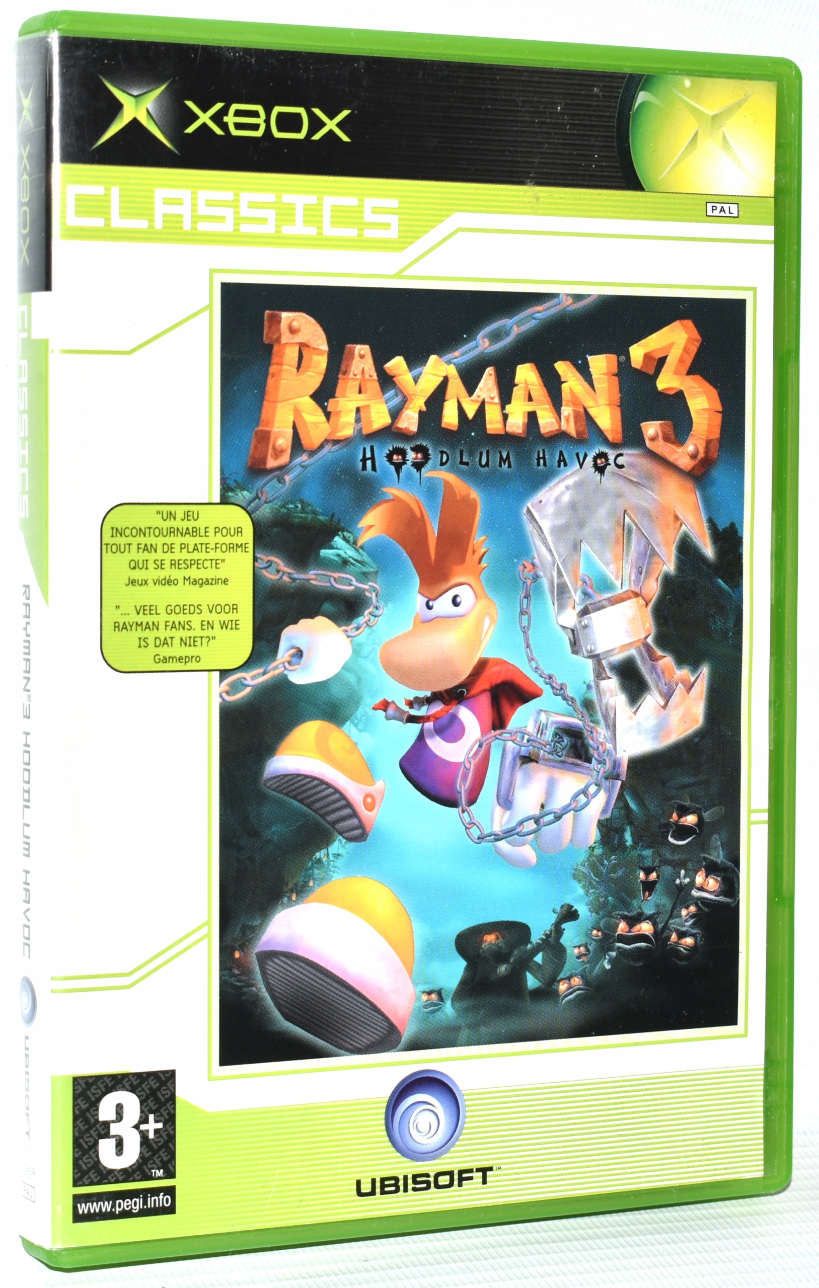 RAYMAN 3 HOODLUM HAVOC pudełkowa Xbox