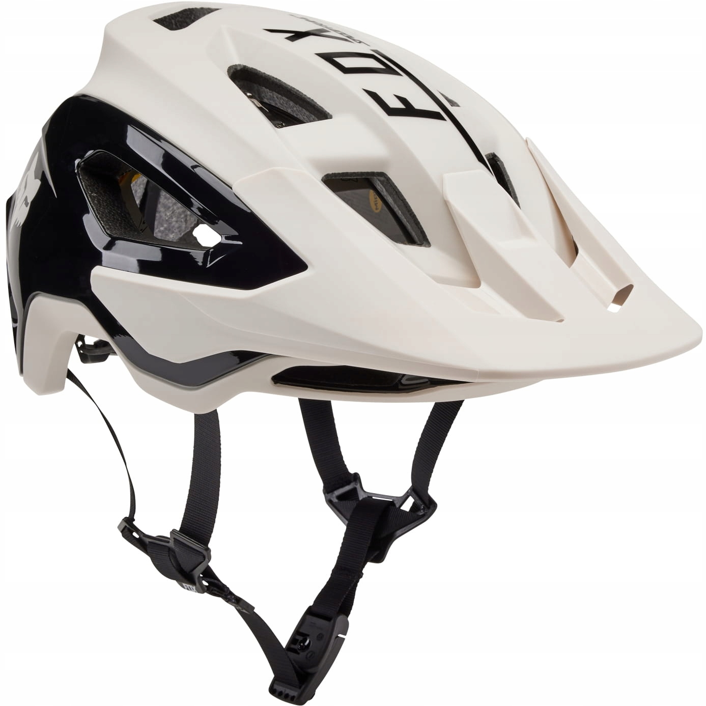 Kask Rowerowy Fox Speedframe Pro Blocked Vintage White (Rozmiar:S)