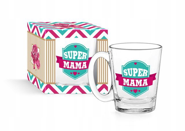 

Kubek Szklany Z Grawerem Mamy /kochana Mama