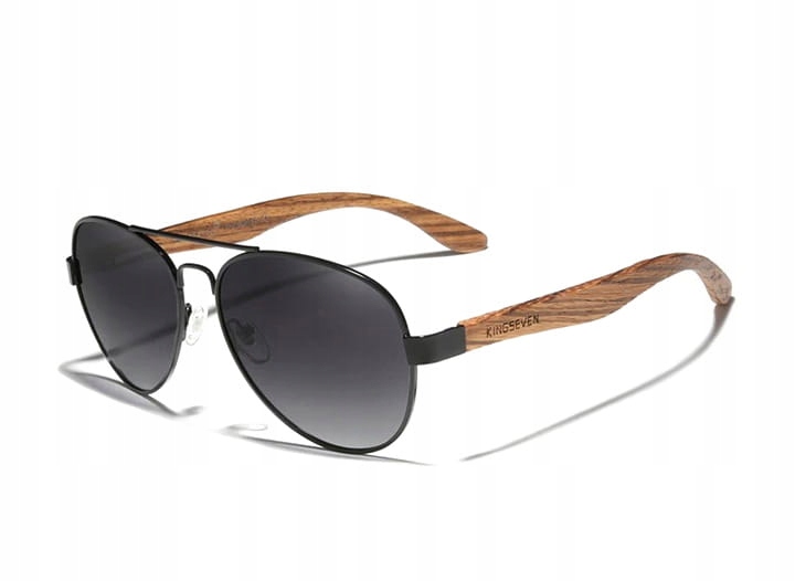

Okulary przeciwsłoneczne Kingseven Z5518 cz drewno