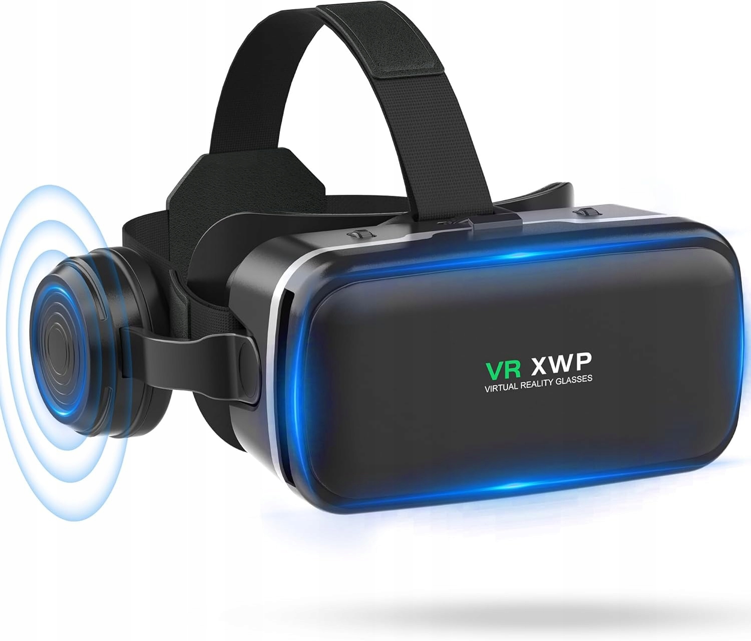 OKULARY VR 3D DO TELEFONU ZE SŁUCHAWKAMI HD
