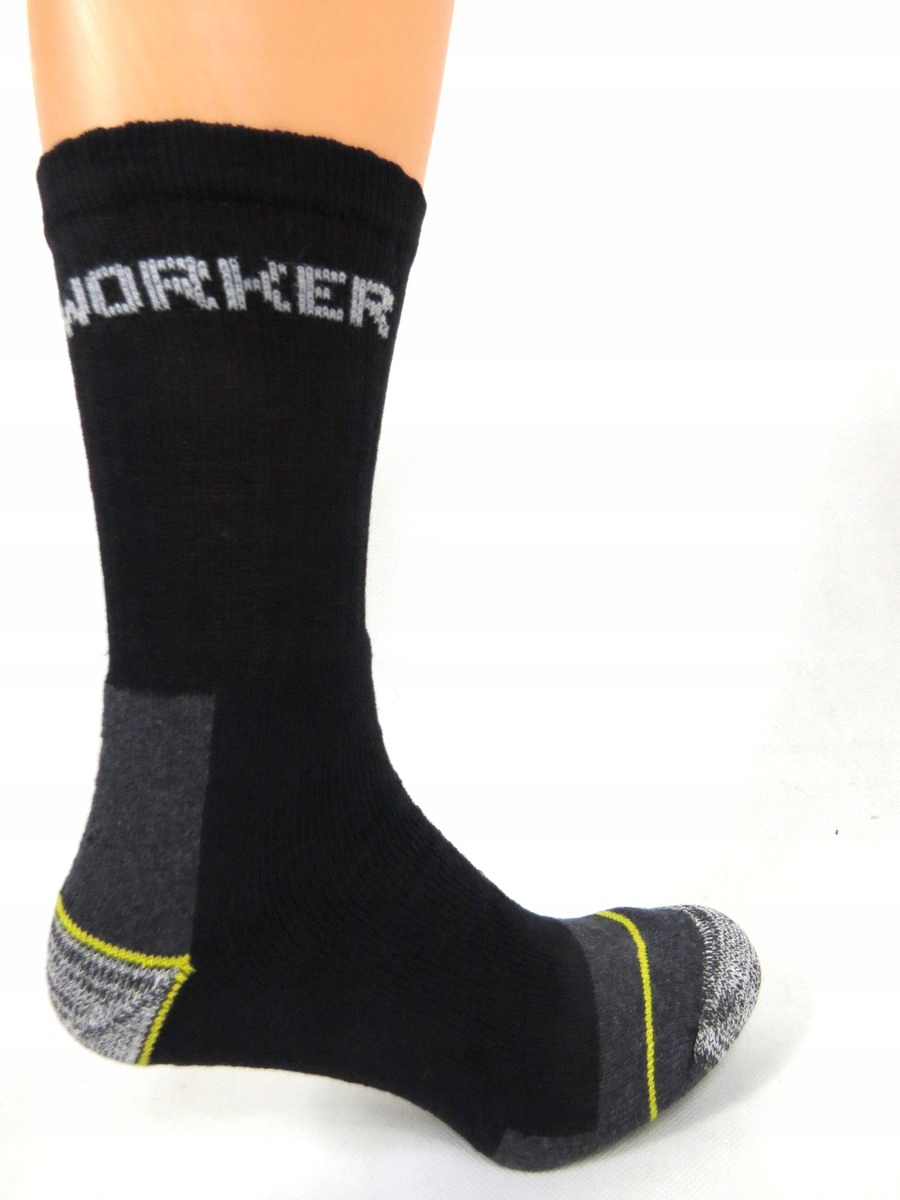 MORAJ Skarpety Robocze MĘSKIE MIX KOLOR SKARPETKI WORK 12-PAR Polskie 39-42 Fason skarpetki