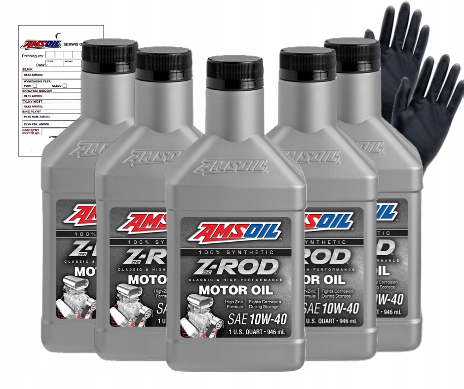 Motorový olej Amsoil Zrod 10W40 0,946 l, sada 5 ks
