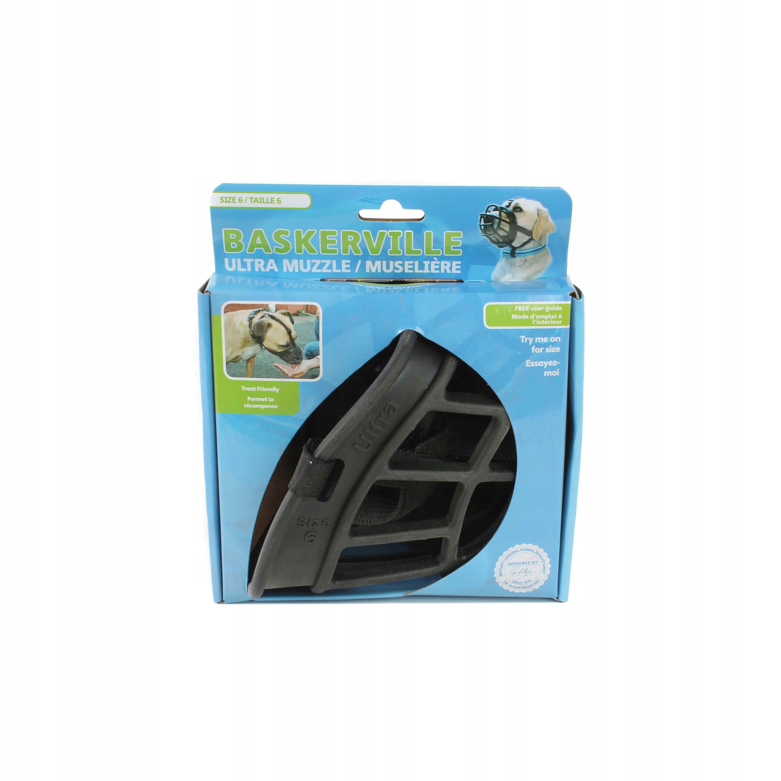 

Kaganiec fizjologiczny Baskerville Ultra 6 czarny