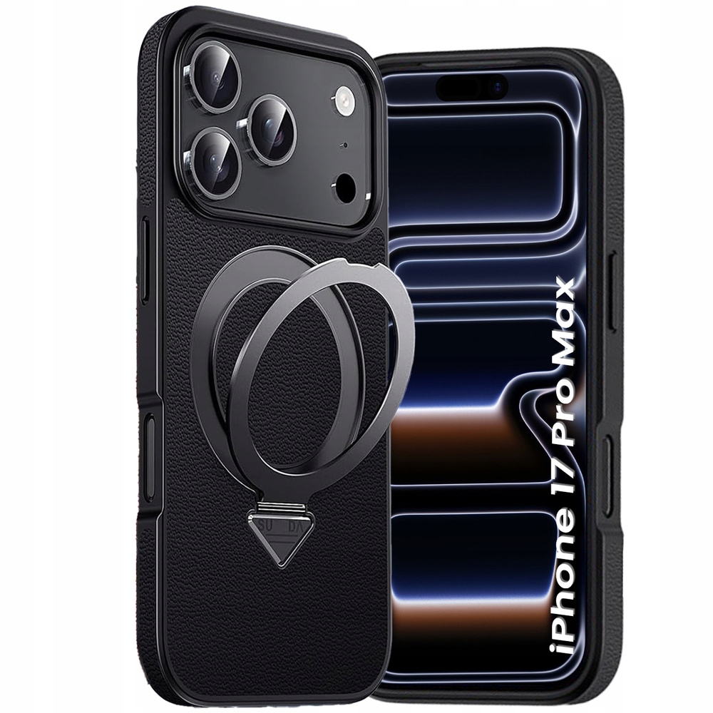 Kožené Pouzdro pro iPhone 17 Pro Max, MagSafe, s leatherovým pouzdrem