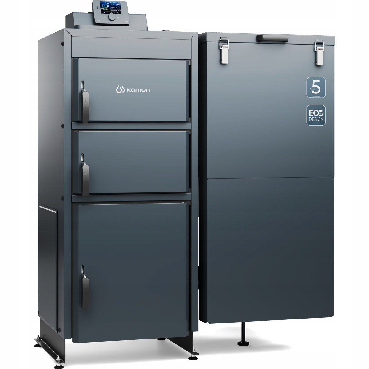 Kocioł na Ekogroszek Multi K5 15 kW podajnik Prawy
