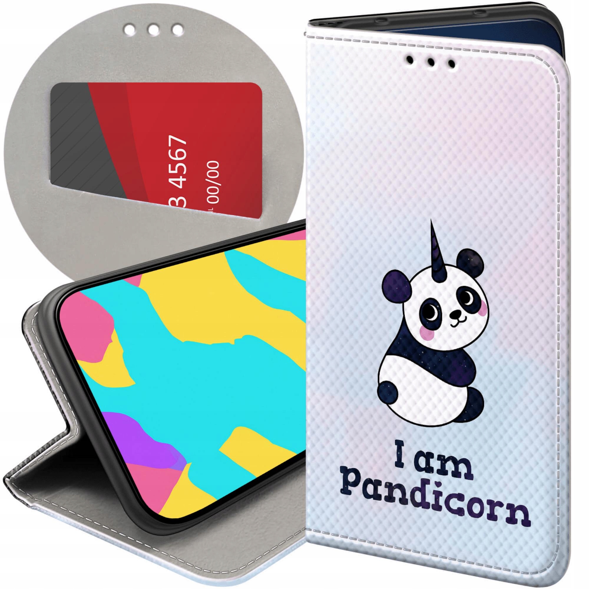 Etui Z Klapką Do Motorola Moto G14 Misie Koala Miś Futerał Pokrowiec