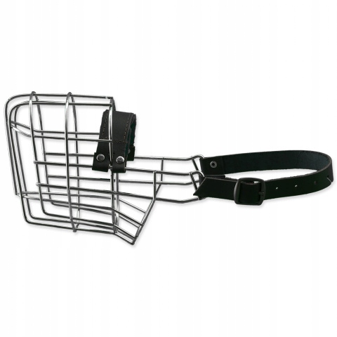 Levně Náhubek pro psa kovový kol fena