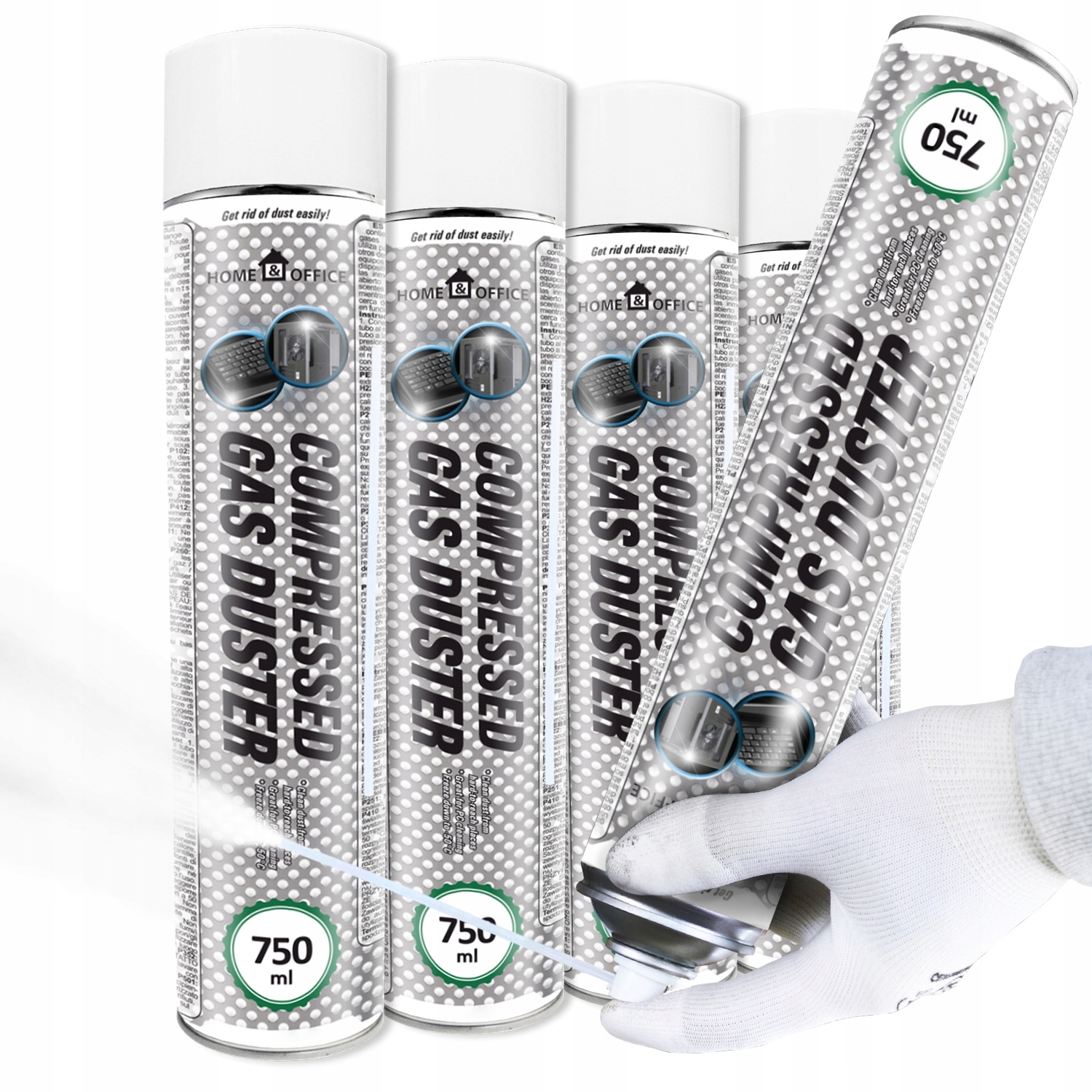 Aabcooling Zamrażacz W Sprayu Do -50C 4x750ml Środek Mrożący Do Czyszczenia