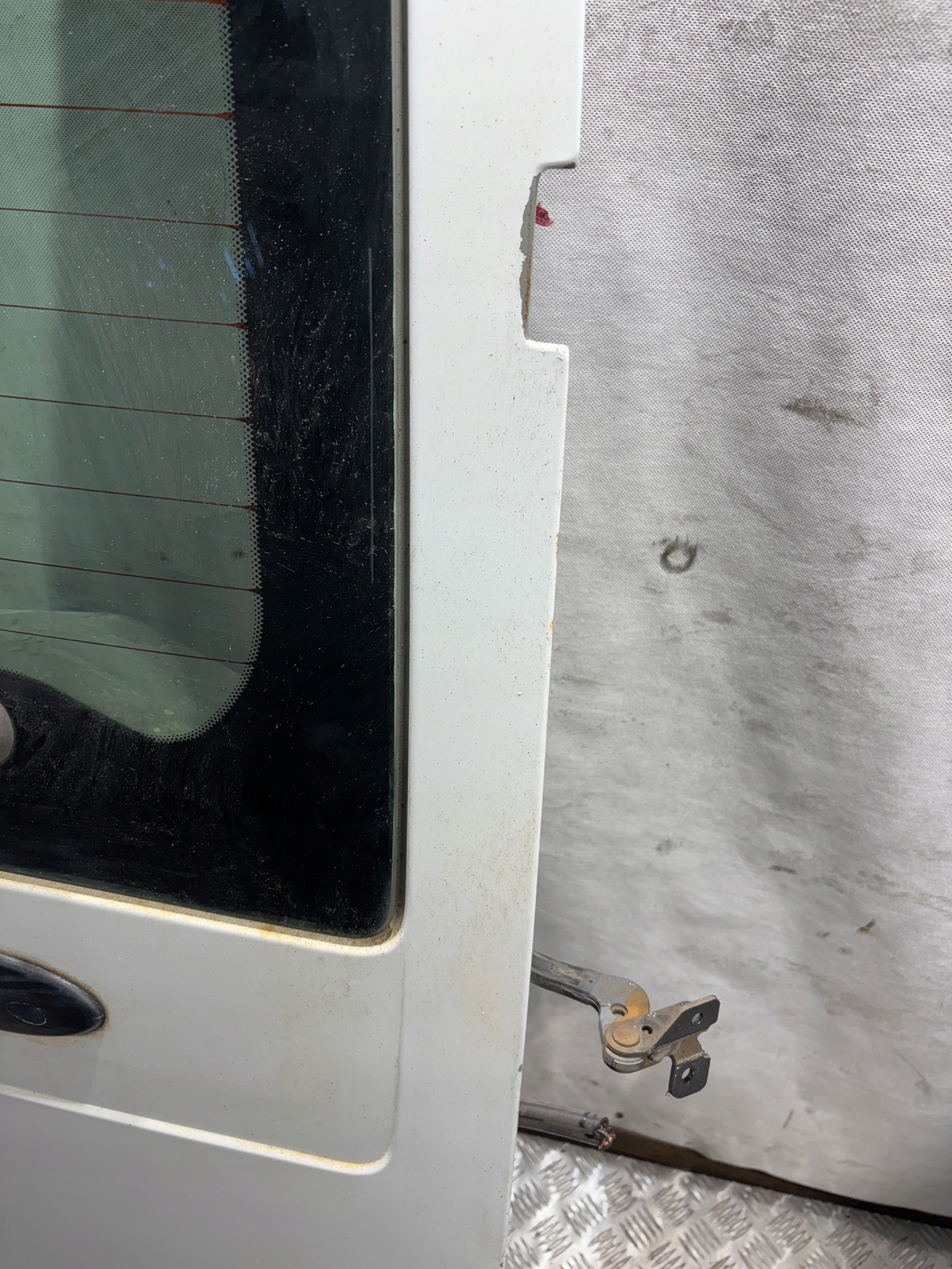 Tür rechts heck Ford Transit VII 7 MK7 k: Frozen White