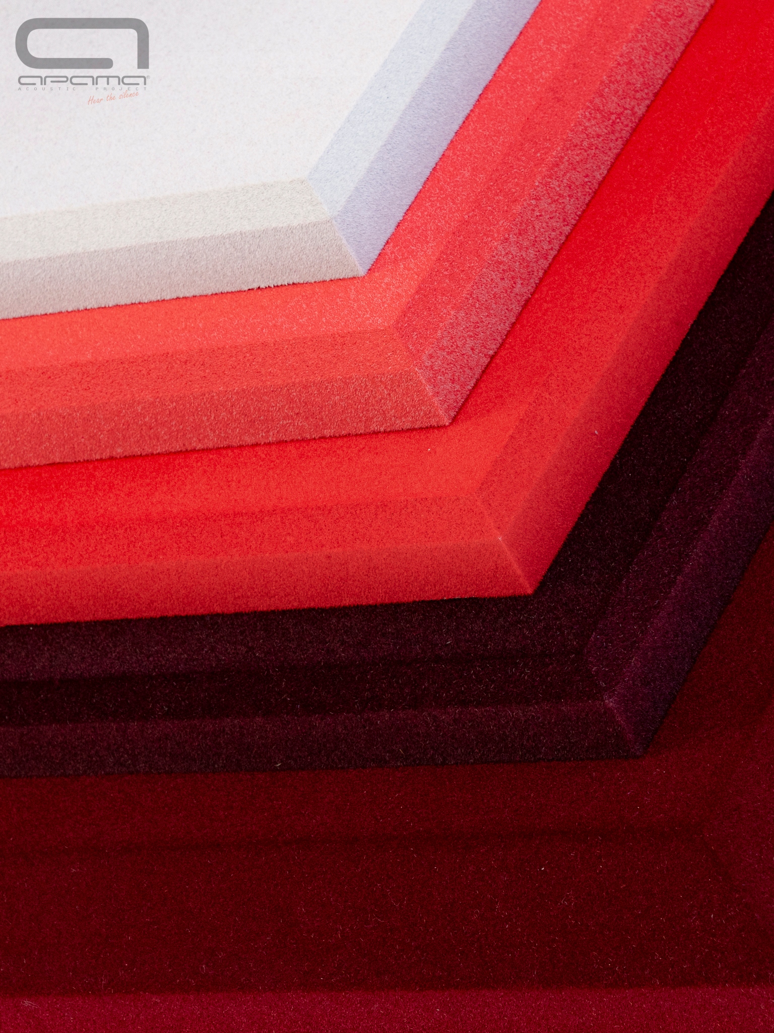 ZESTAW paneli dekoracja akustyka APAMA DECOR gr. 3cm kolory Materiał pianka