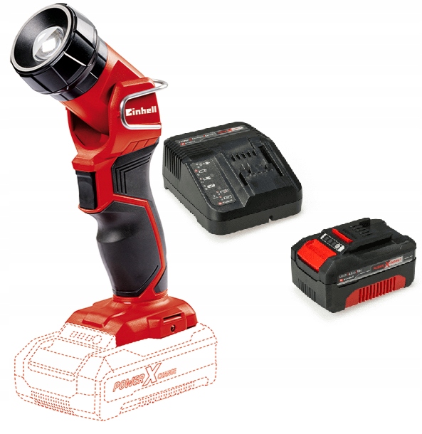 Einhell Svítilna Lampa Te-cl 18 Li H 4514130 Set Akumulátor 4,0AH