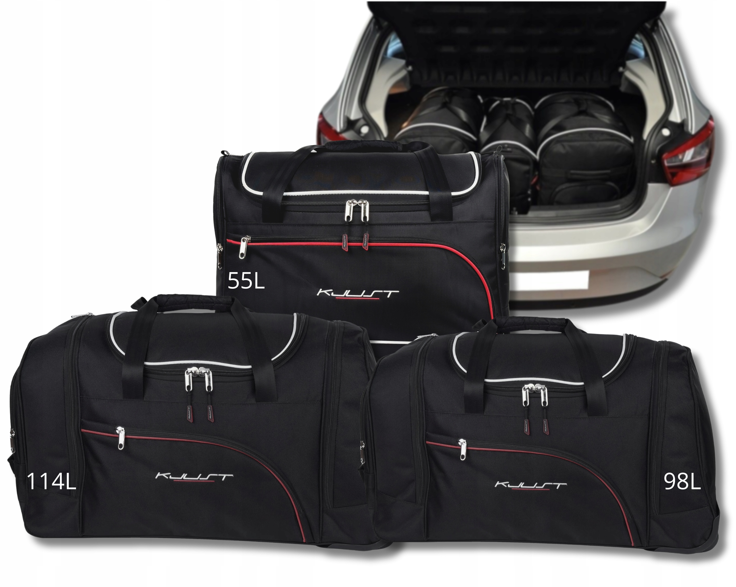 Cestovná Taška Do Kufra Seat Ibiza Sportcoupe 2008-2016 3 ks