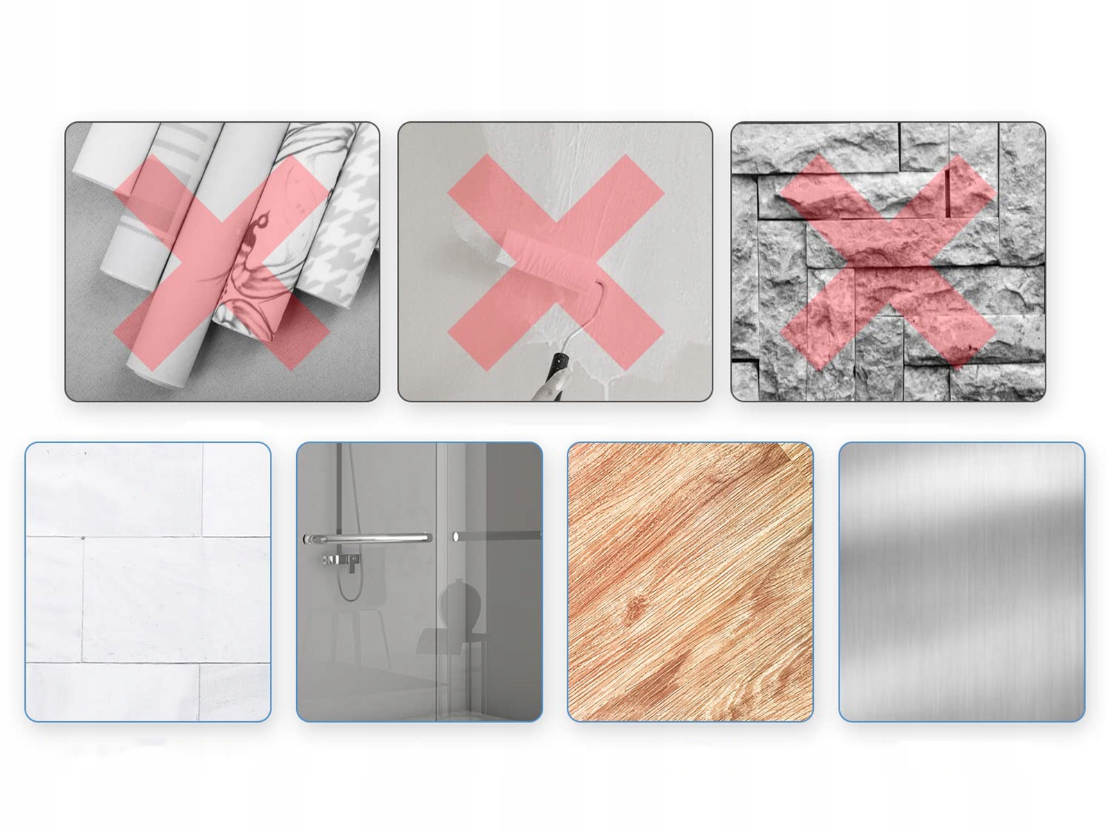 WIESZAK NA RĘCZNIKI W ŁAZIENCE ZE STALI NIERDZEWNEJ UCHWYT ŚCIENNY 38 CM Waga produktu z opakowaniem jednostkowym 0.34 kg