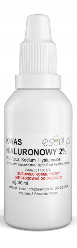

Esent Kwas Hialuronowy roztwór 2% 30ml