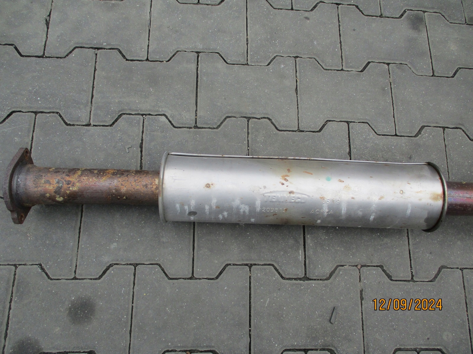 muffler, exhaust VOLVO V40 II 82218876