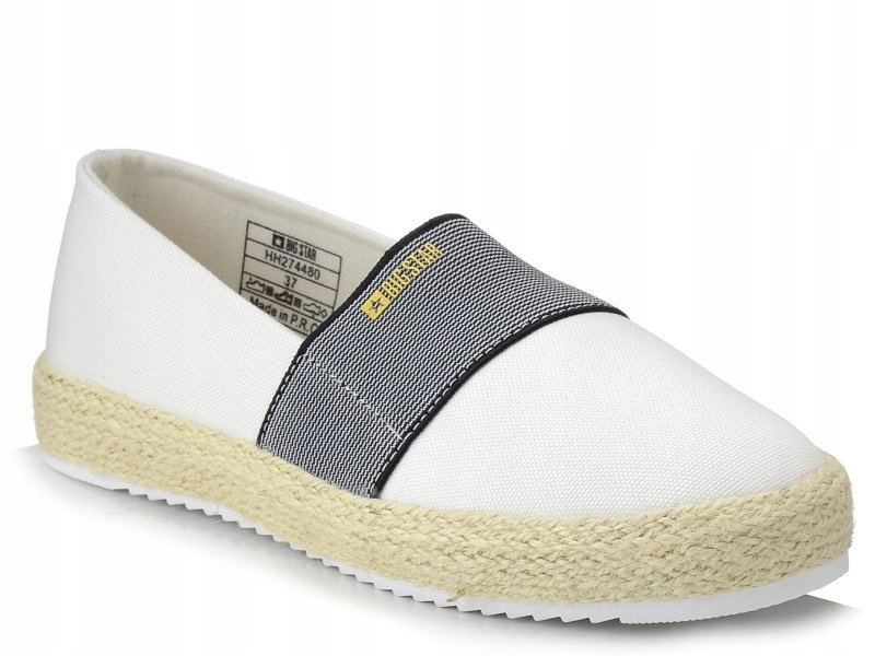 

Espadryle Big Star HH274480 białe slip-on 39