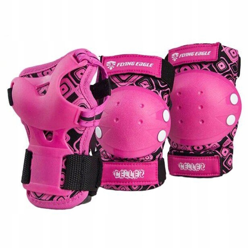 Zestaw ochraniaczy na rolki dla dzieci Flying Eagle Celler M (od 5-9 lat)