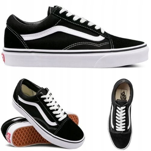 

Trampki zamsz Tenisówki Vans Old Skool Czarne 42