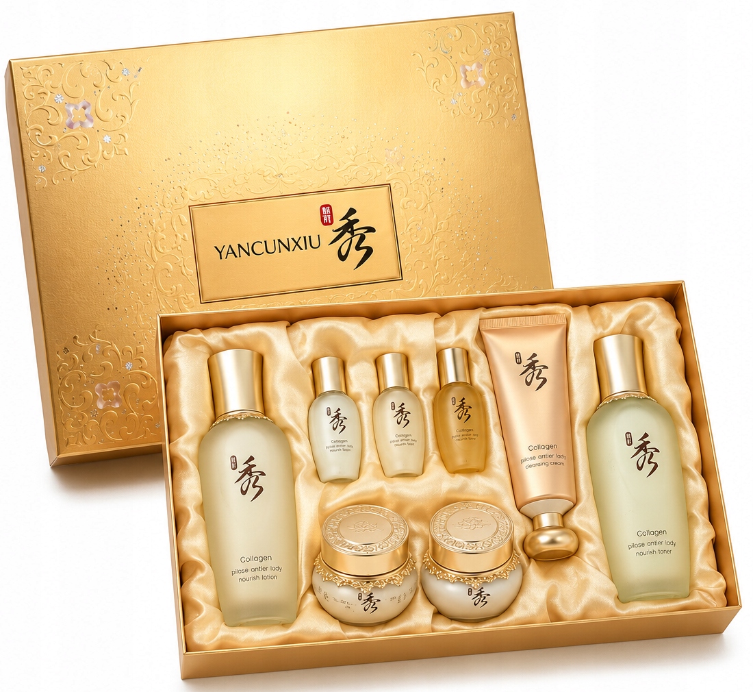 Luksusowy Zestaw Beauty Do Twarzy Yancunxiu Collagen Glow Spa