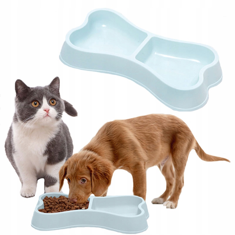 

Miska Podwójna Dla Psa Kota York Zestaw 2x 150 ml