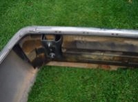 bumper rear part rear MERCEDES W140 S-KLASA CHROM