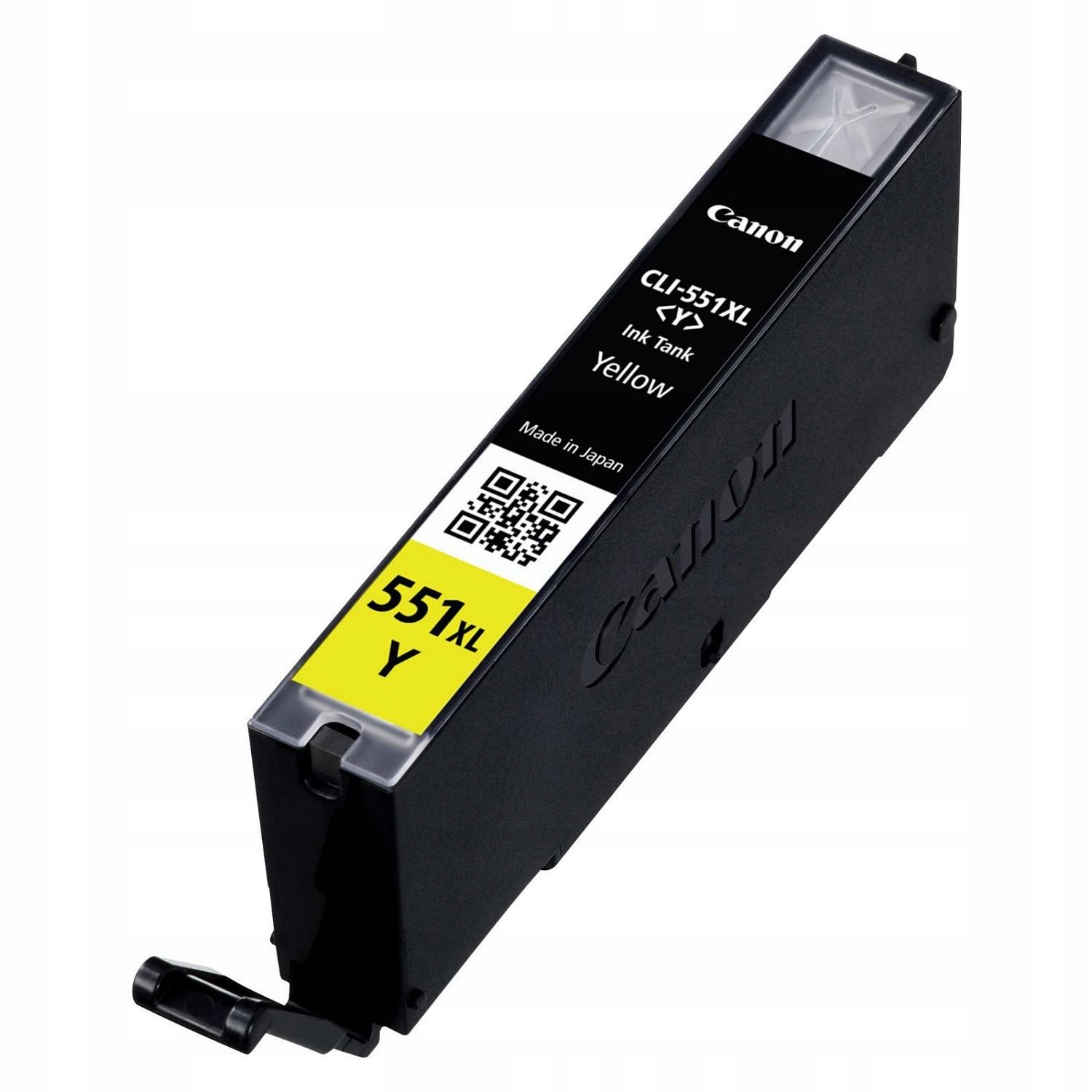 Tusz Canon CLI-551XL Yellow XL 11 ml do drukarek Pixma