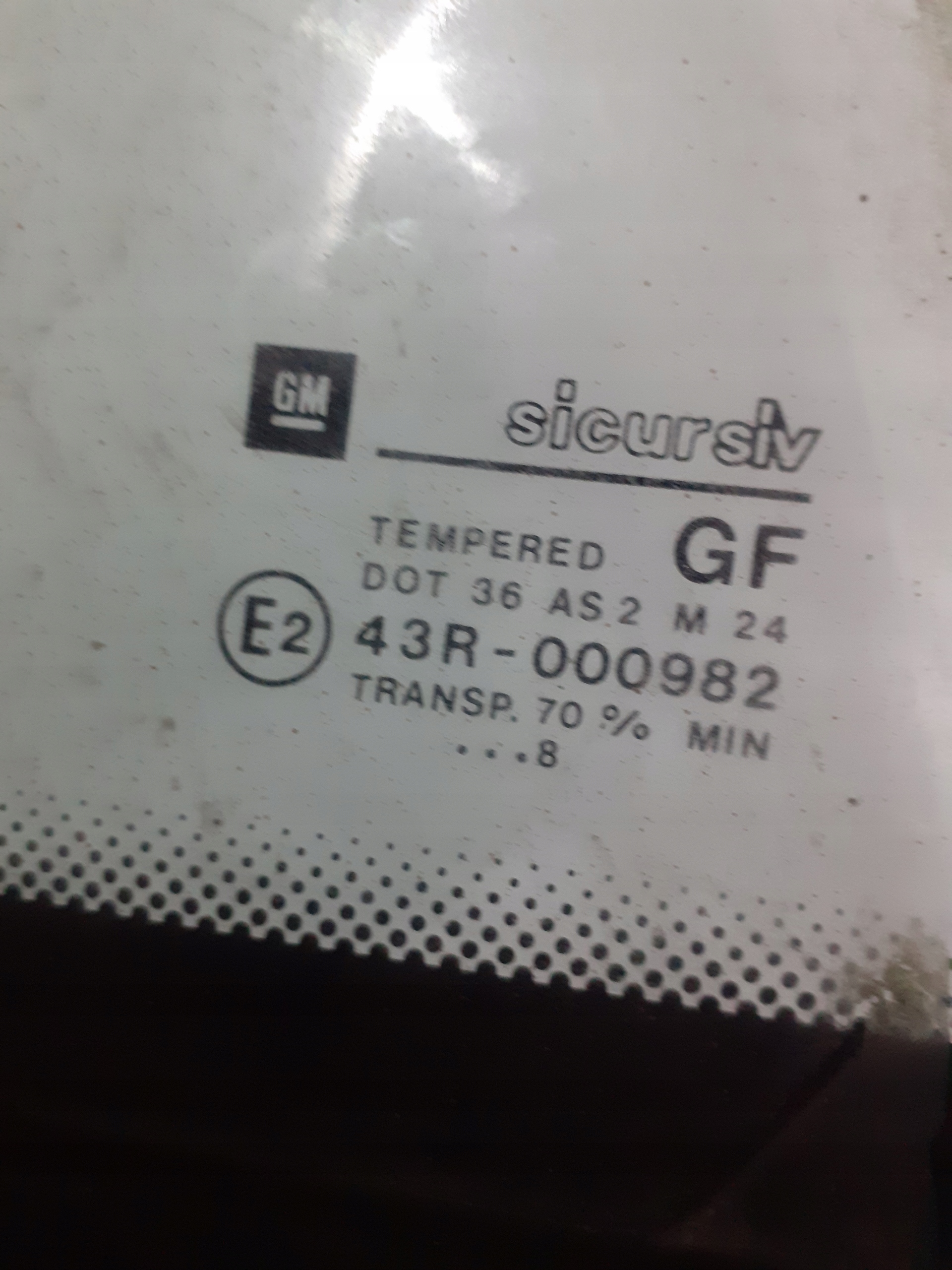 window regulator left rear part Opel Astra F Cabrio