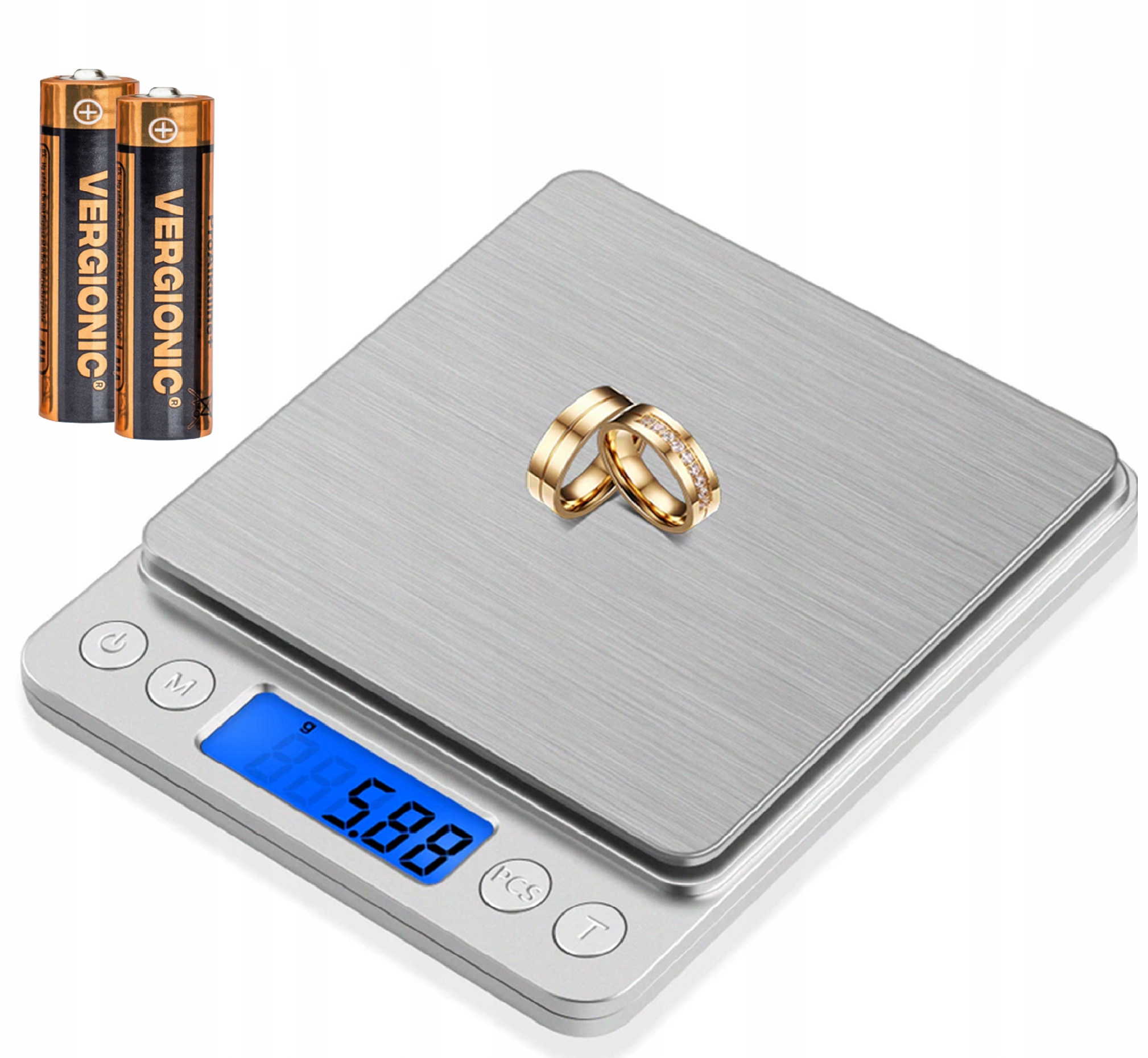 

Elektroniczna Waga Kuchenna Precyzyjna 2KG 2000G