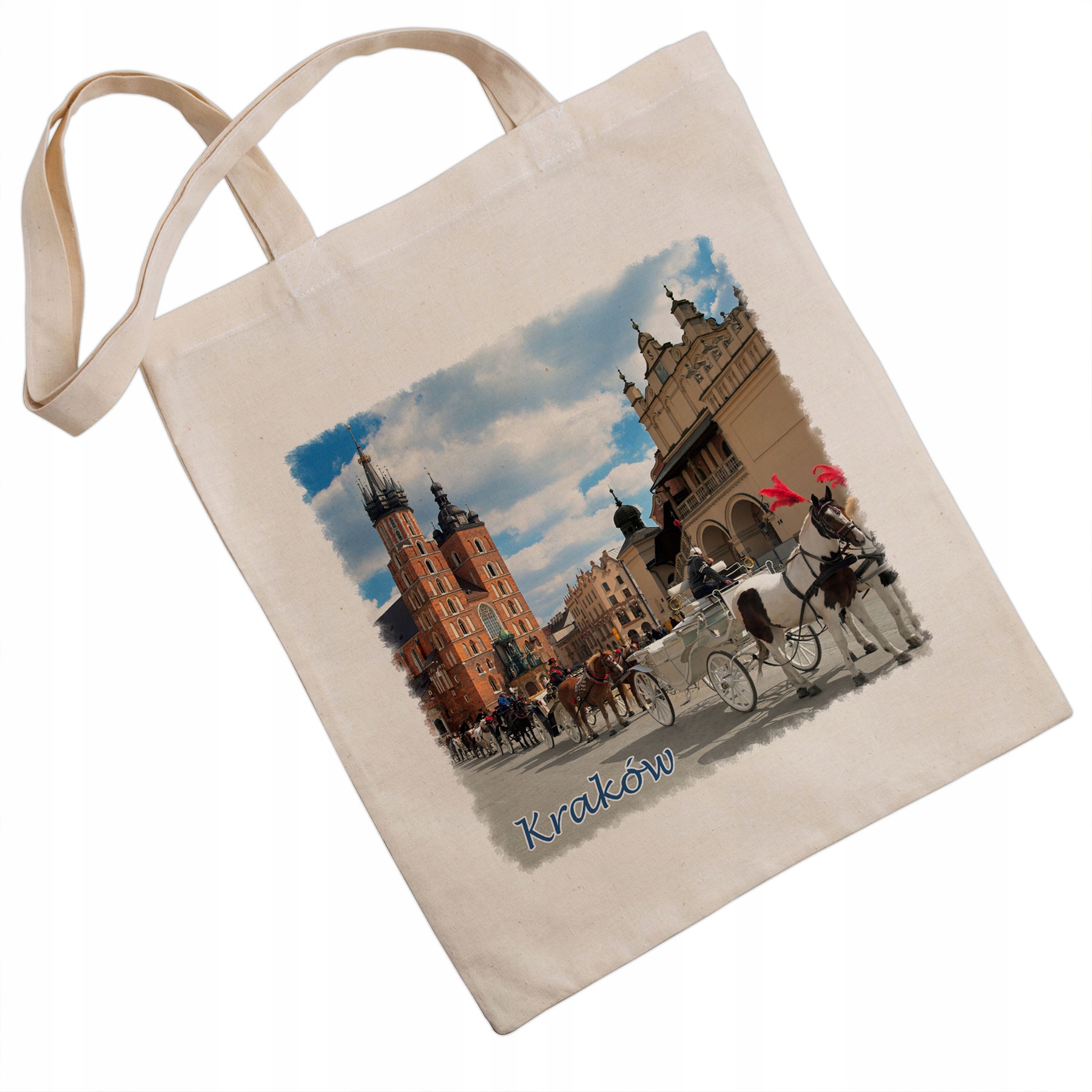 

Torba eko Kościół Mariacki z Dorożką, natural