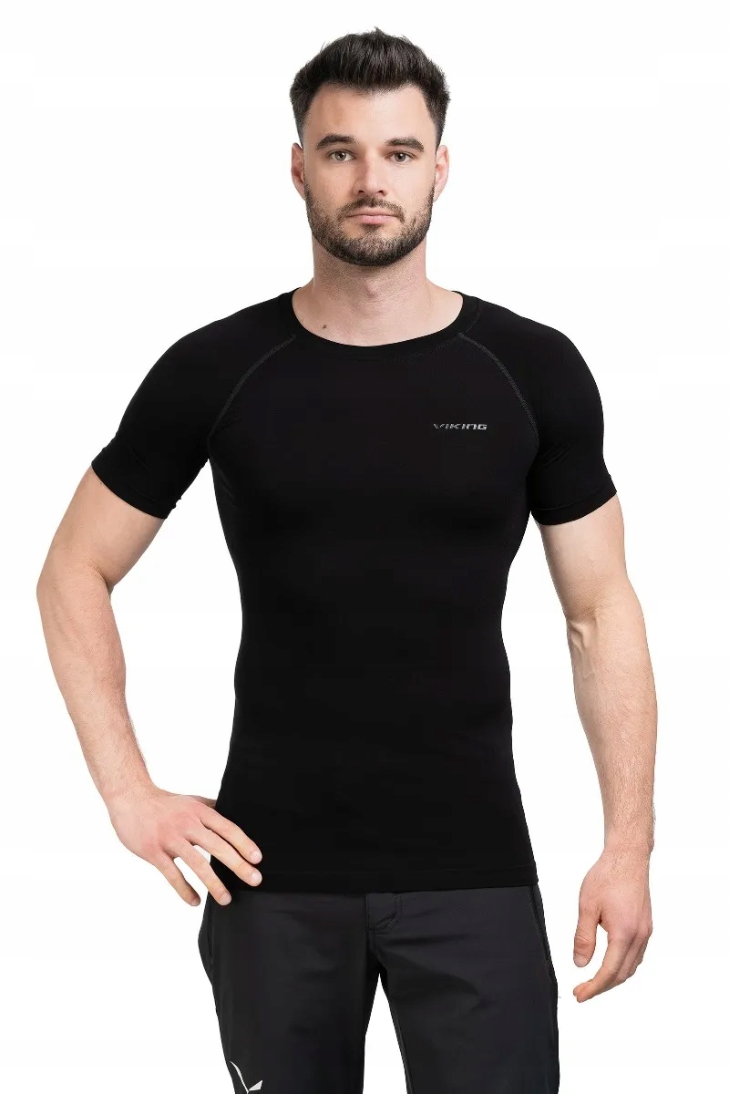 Męska koszulka termoaktywna Lockness czarna M