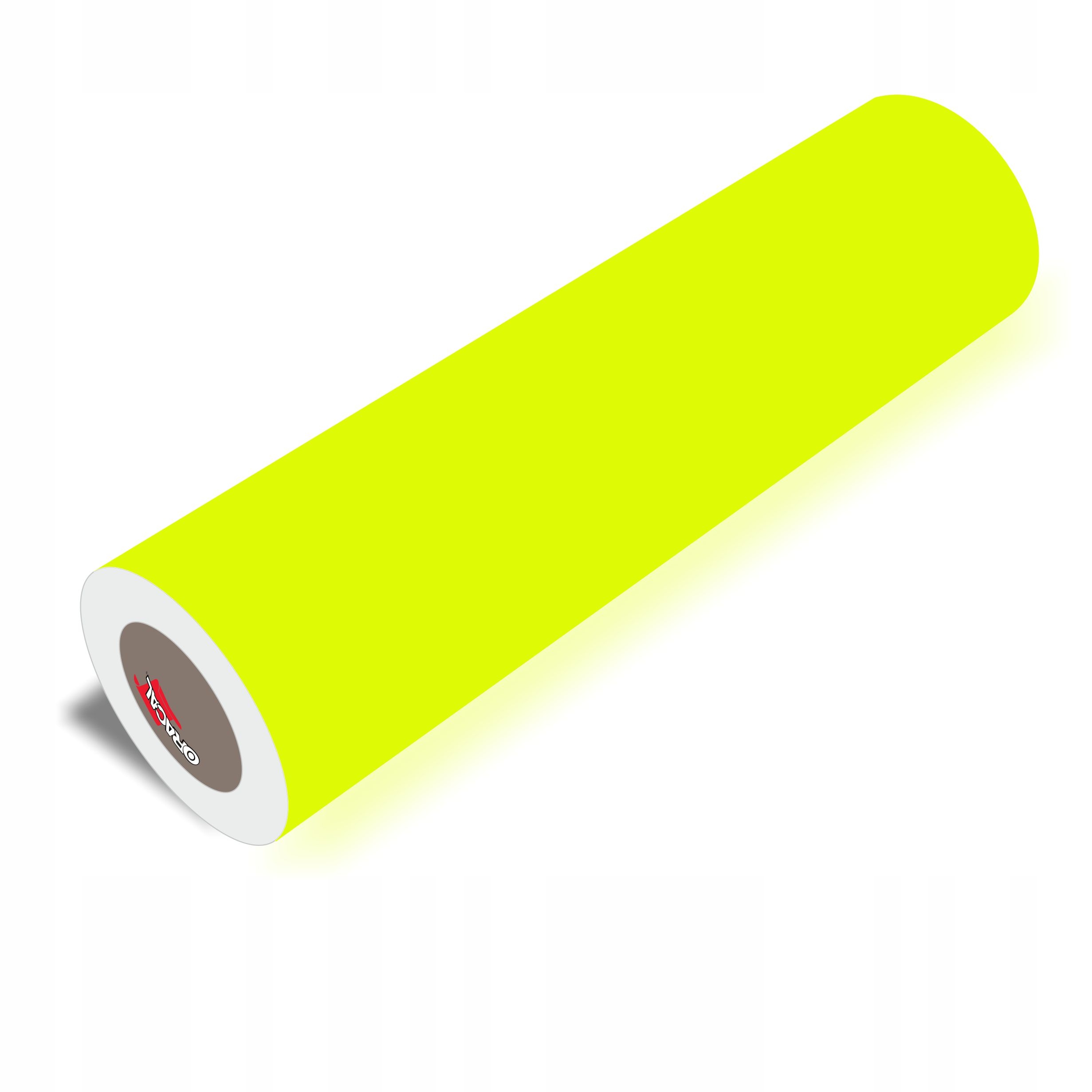 Folia samoprzylepna ORACAL FLUORESCENT CAL 6510 Neonowy Żółty RAL 1026