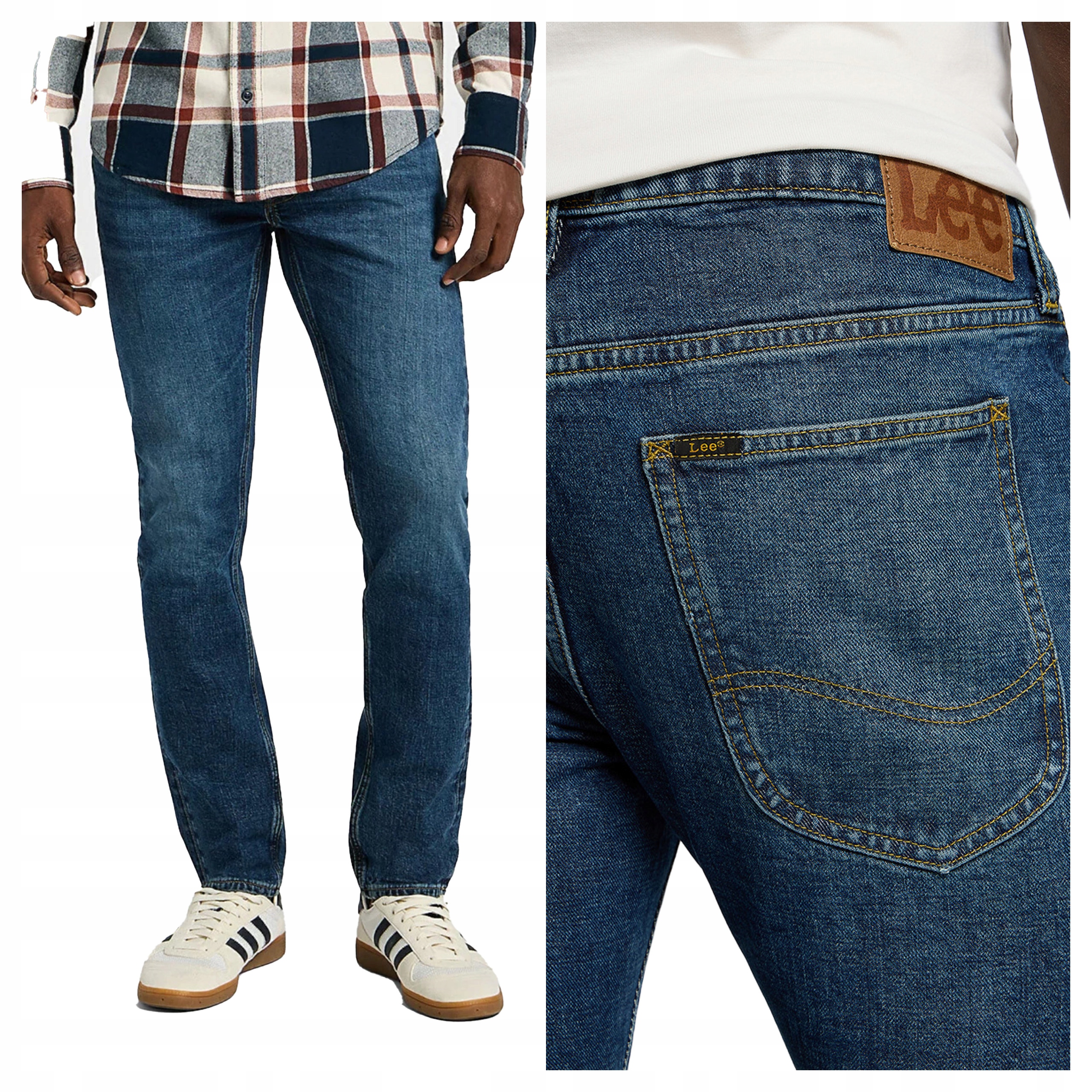 Lee Luke W31 L32 Pánské džíny Jednoduché