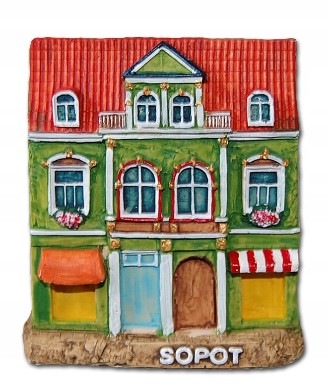 SOPOT - Kamienica - magnes Arte-Fakt