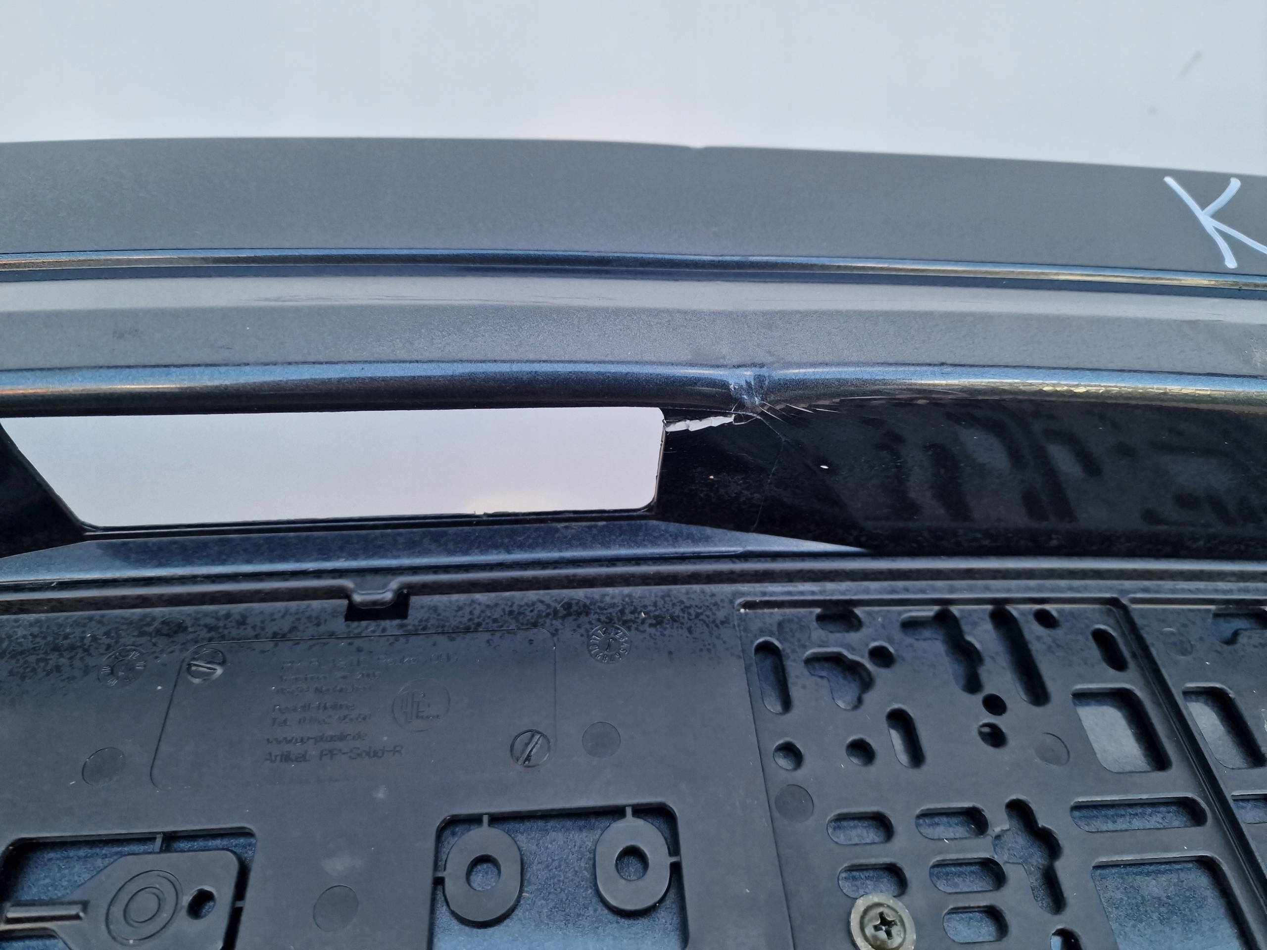 DACIA SANDERO 08-12 ROK bumper rear part rear original