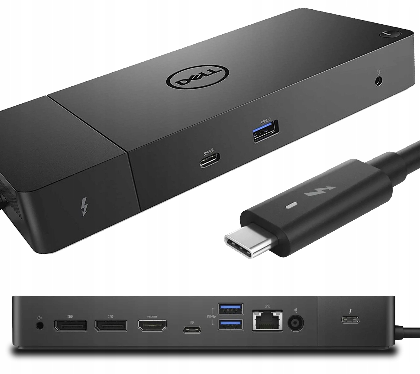 Dell USB-C ドッキングステーション WD19TBS Dell Wd19tbs - Niska cena na Allegro