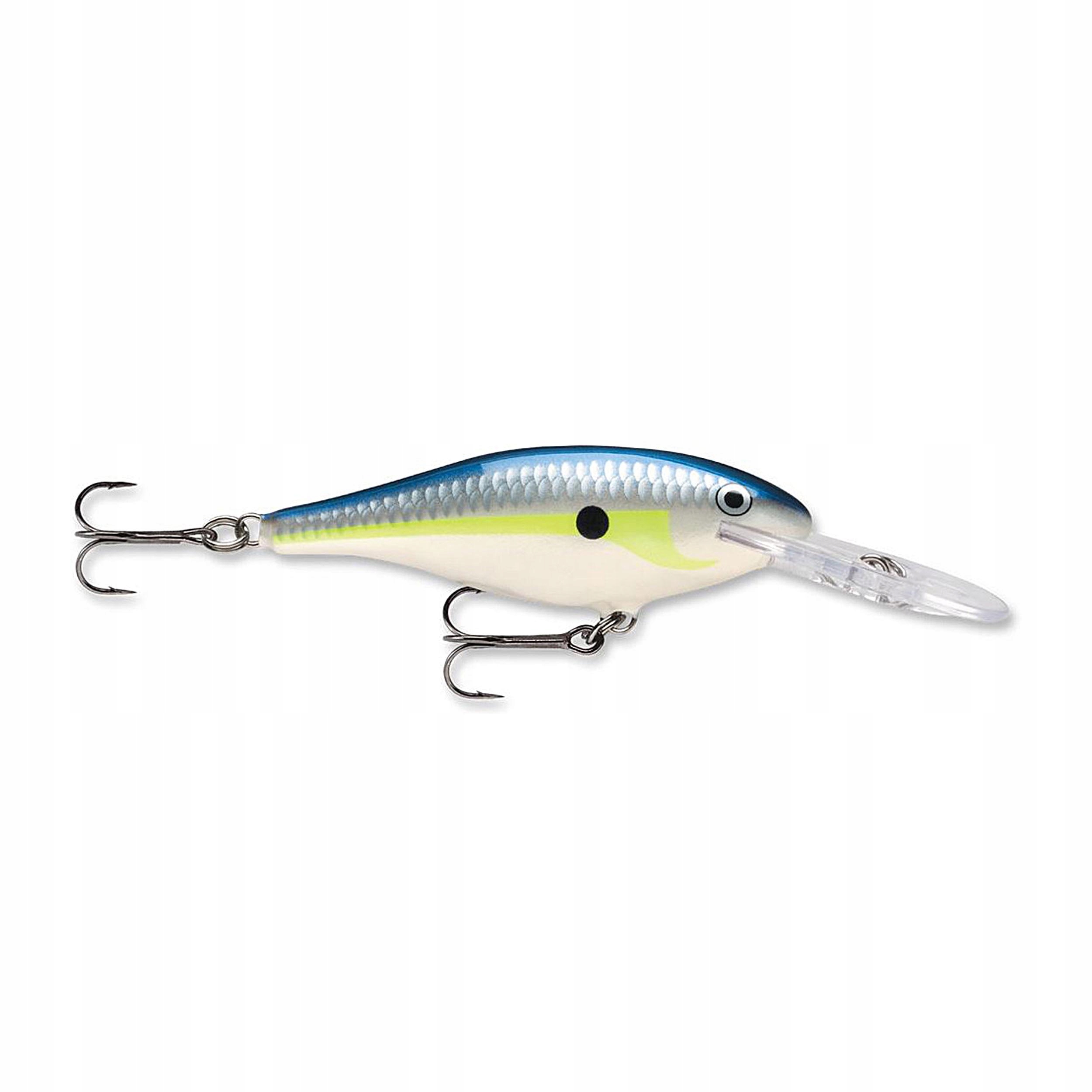 Wobler Rapala Shad Rap 4cm 4g pływający 1,2-2,1m