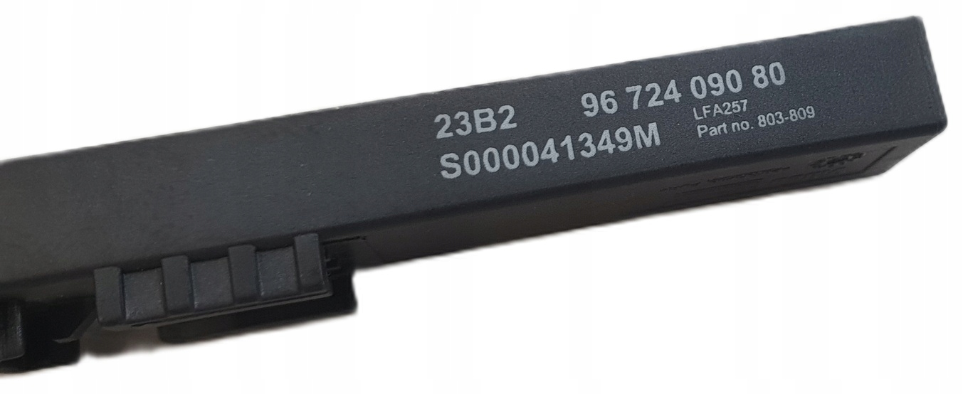 Antenne SYSTEMU KEYLESS PEUGEOT 508 et Module 9672409080 Original UZYWANY