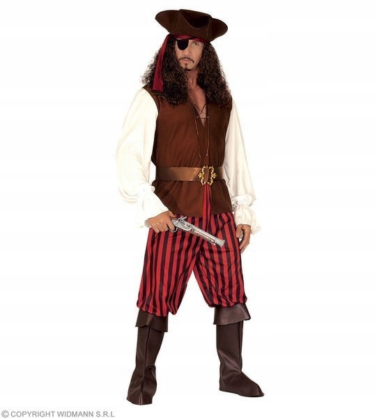 Kostým Pirát Vínový Piráti Z Karibiku S