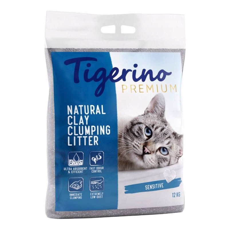 Stelivo pro kočky Tigerino Premium neparfémované 12k
