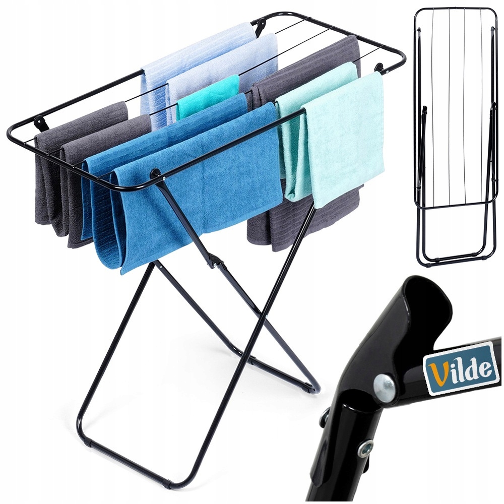 Levně Kompaktní Sušák na prádlo, oblečení, prádlo stojící, horizontální, malá