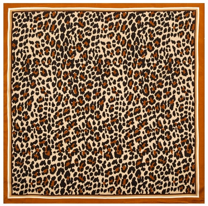 Šátek Dámský Šátek 100% Hedvábí Šála Šátek Nákrčník 65x65 cm