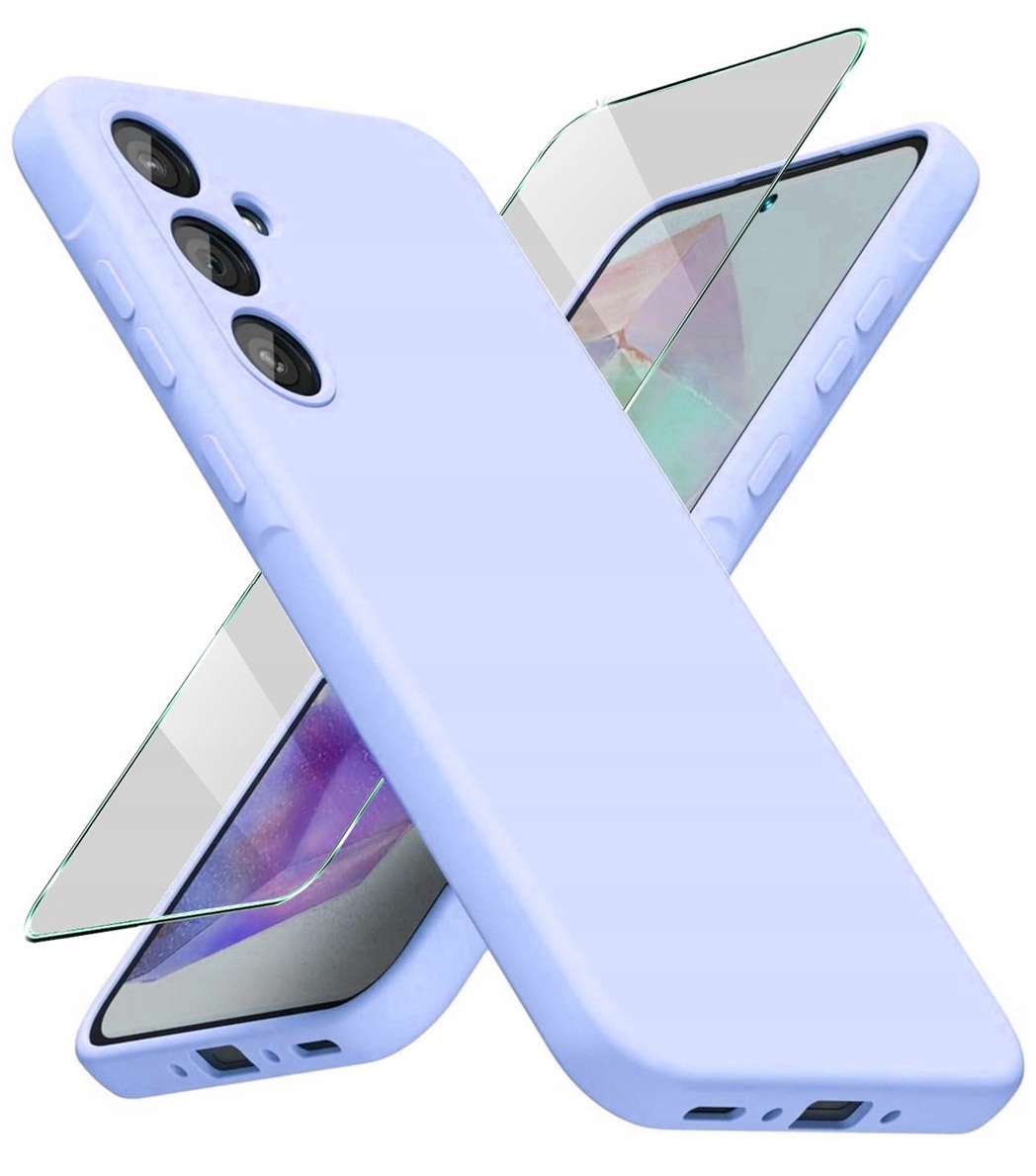 Szkło Pokrowiec Etui Case Z Mikrofibrą do Samsung Galaxy A34 5G (kolory)