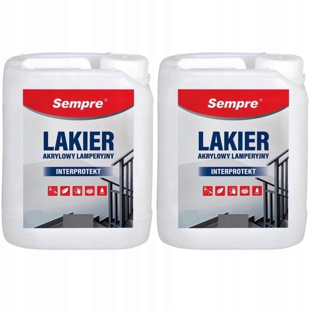 Kusů 2 Akrylových Laků Na Stěny Sempre 5L Matných