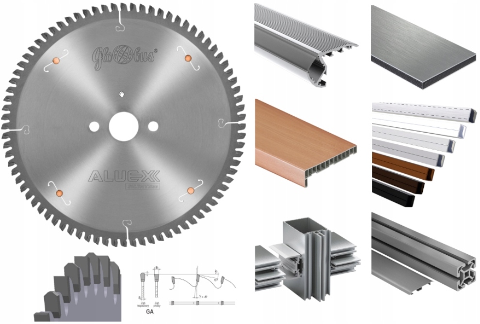 Globus Piła Do Aluminium 305x30x2,8/2,2/96z GA-5 Aluex Na Ukośnice