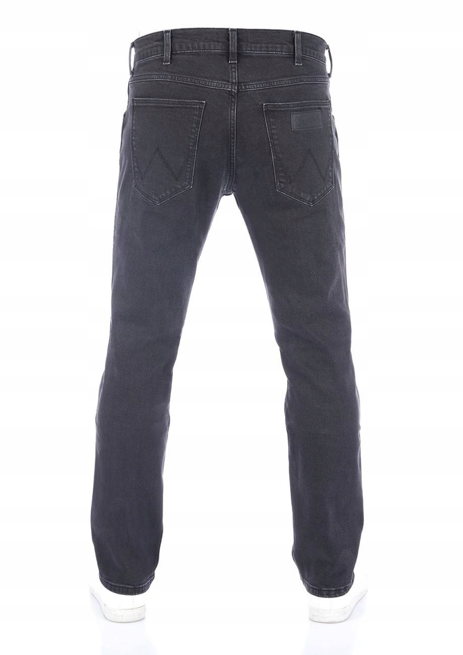 Pánské jednoduché džíny Wrangler Greensboro Black Out W15QHT62D 40/32