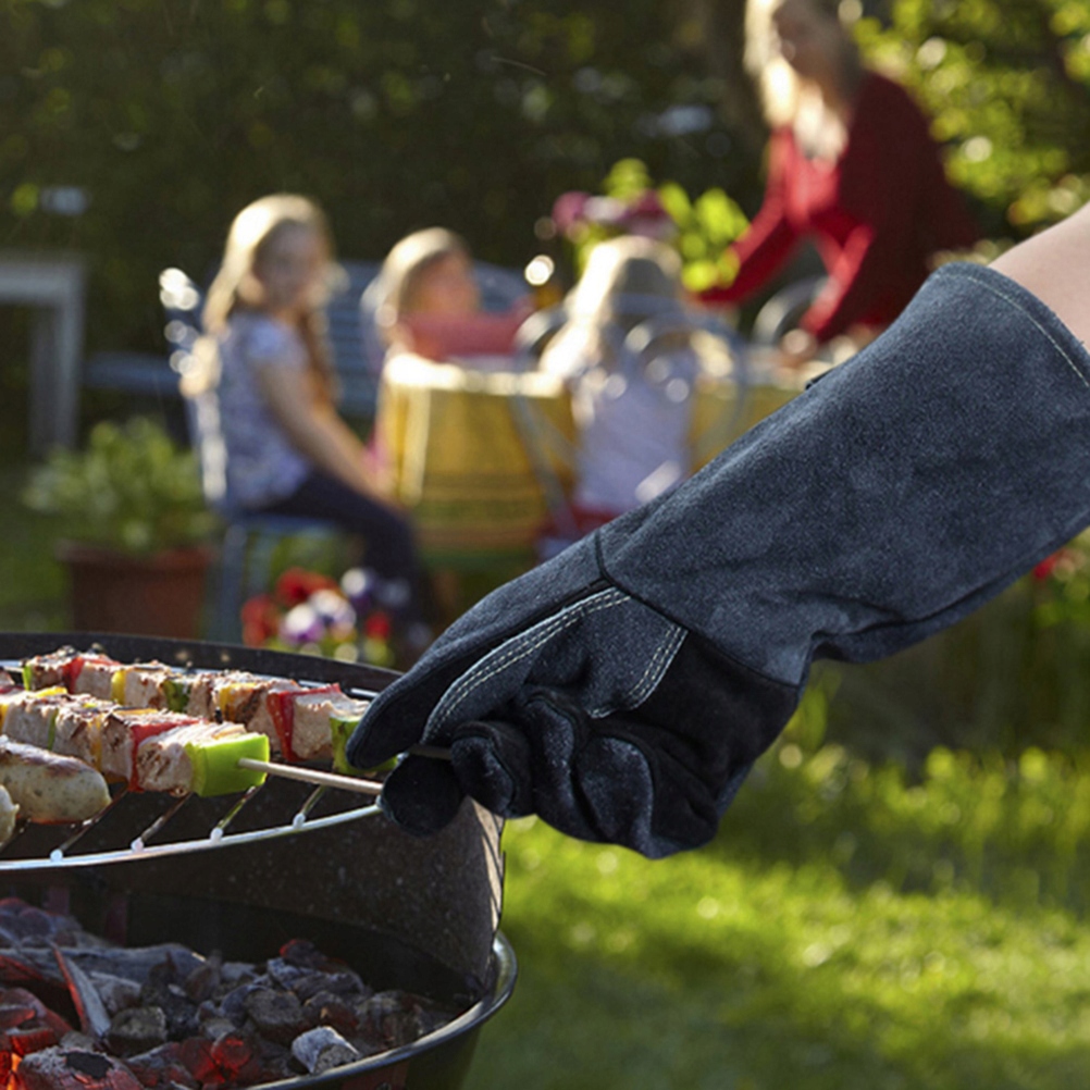 RĘKAWICE PIEKARNIKOWE Z FOLII ALUMINIOWEJ DO GRILLA Producent inna