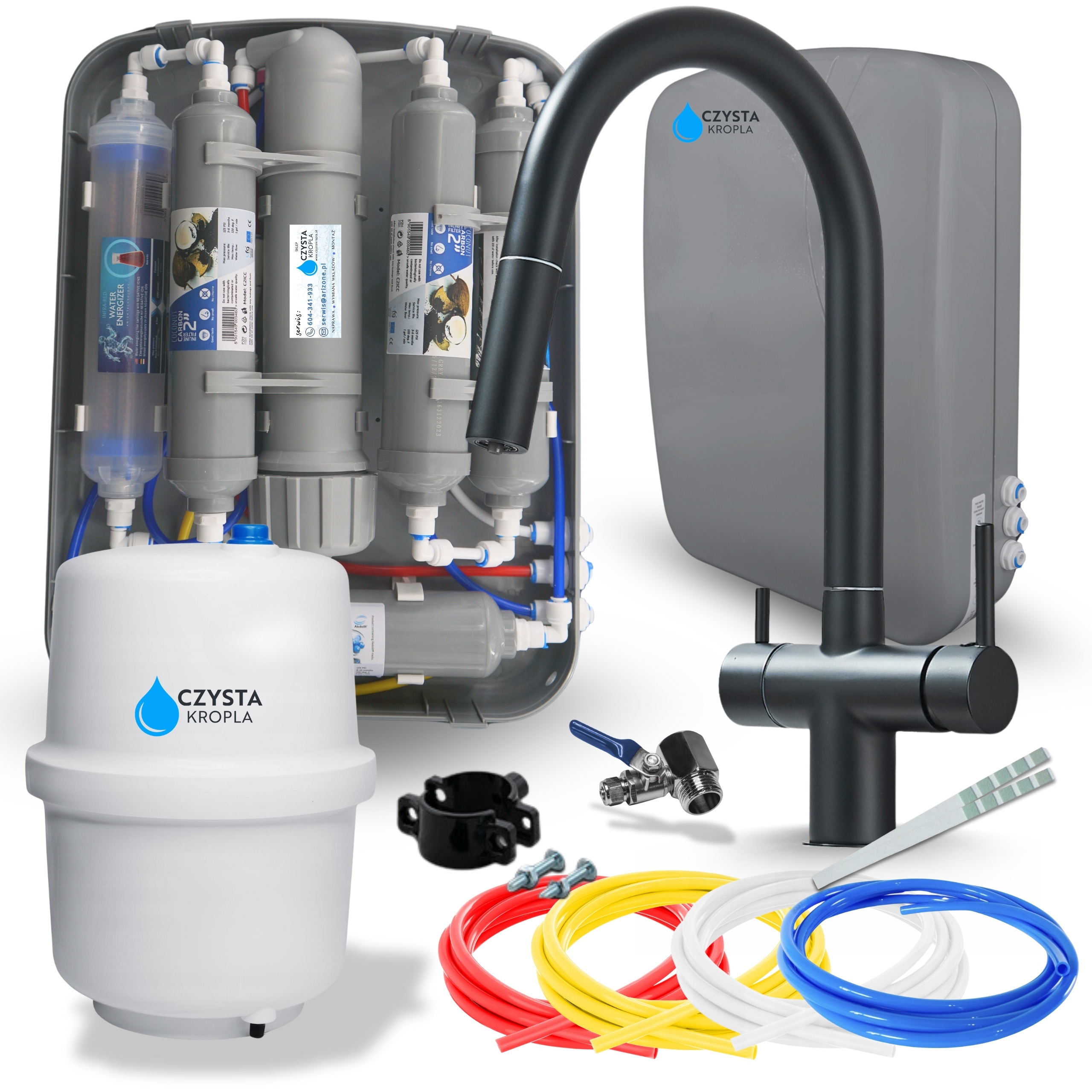 Filtračný komplet Umývadlový kohútik Molekulárna filtrácia Distribútor